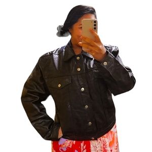 RARE Vintage 100% Leather Jacket